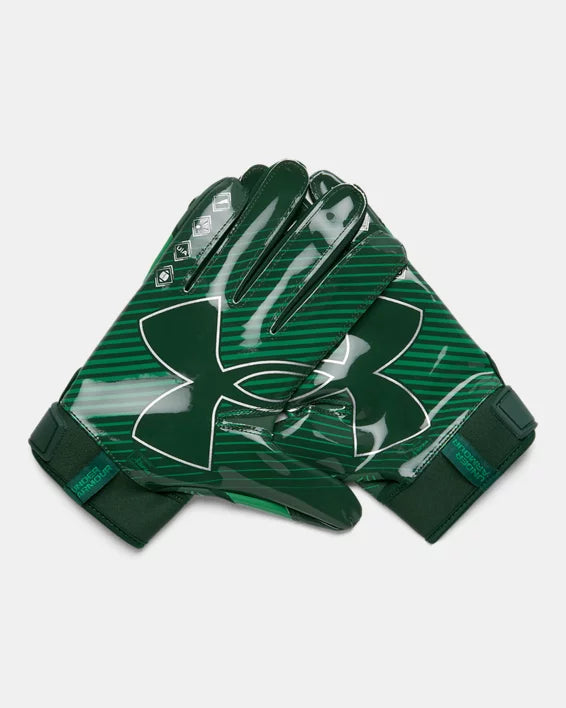 Under Armour F9 Football Gloves Green Centretown Sports