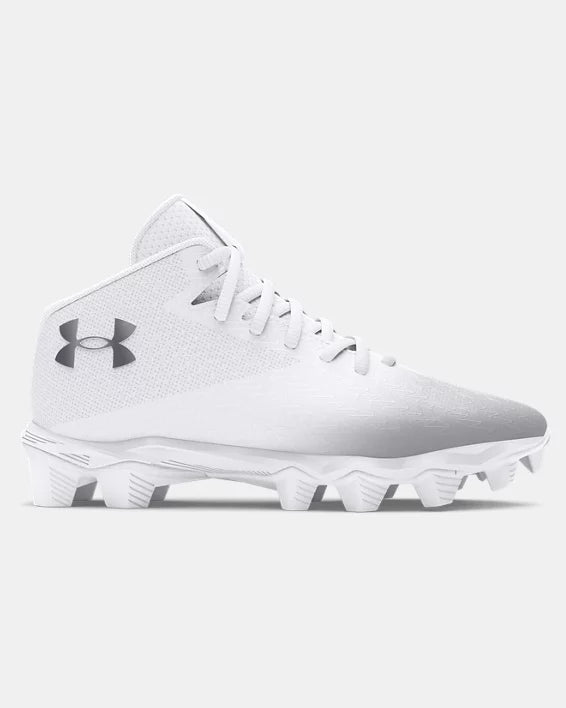 Under Armour Spotlight Franchise 4 RM Cleats | White â Centretown Sports