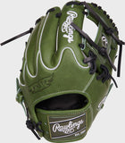 Rawlings Heart of the Hide 11.5" - Military Green Infield Glove