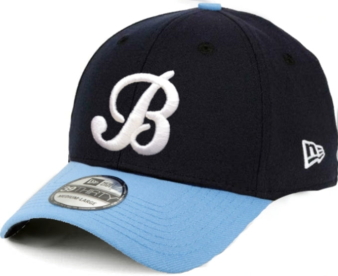 New Era 39Thirty - Navy Bradford Tigers Hat L/XL