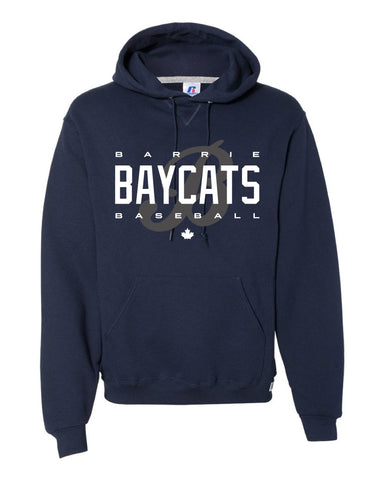 Barrie Baycats Russell Dri-Power Fleece Hoodie | Sublimated Logo