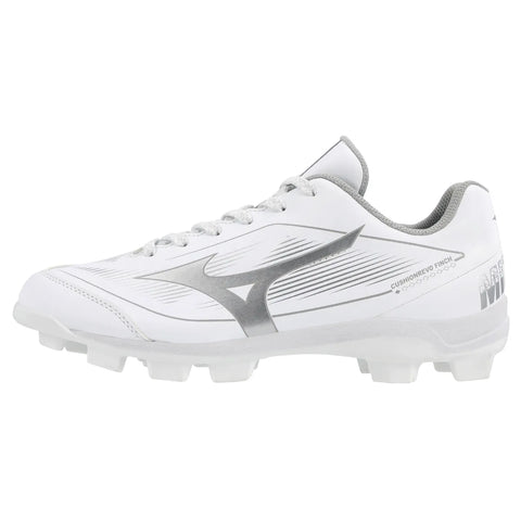 Mizuno Womens Cushion Revo Finch TPU Molded Cleats - White