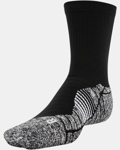 Under Armour UA Elevated Cushioned Crew Socks 3-Pack