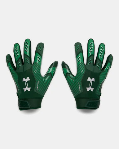 Under Armour F9 Football Gloves Green