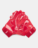 Under Armour F9 Football Gloves | Red