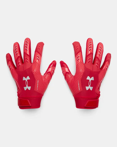 Under Armour F9 Football Gloves | Red