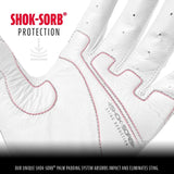 Franklin Shok-Sorb X Adult Batting Gloves - White