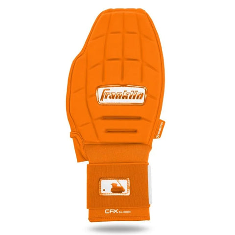 Franklin CFX Slider PRT Adult Sliding Mitt - Orange