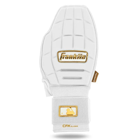 Franklin CFX Slider PRT Adult Sliding Mitt - White