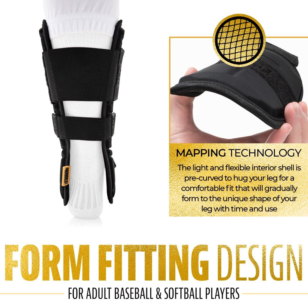 Franklin Sports Parastinchi Baseball + Softball - Protezione Gamba E Piede - Foto 8