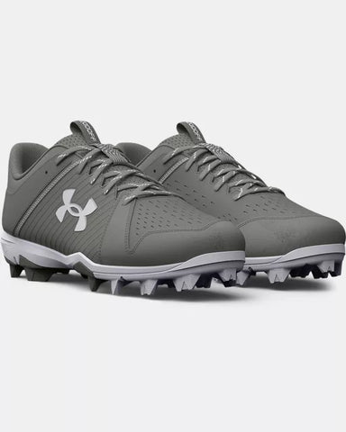 Under Armour Leadoff Low RM Adult Cleat - Grey