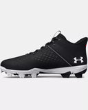 Under Armour Leadoff Mid RM Adult Cleat - Black