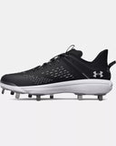 Under Armour Yard Low MT Steel Cleat - Black
