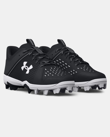 Under Armour Leadoff Low RM Youth Cleat - Black