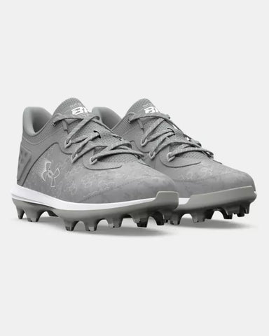 Under Armour Harper 8 TPU Cleat Youth - Grey