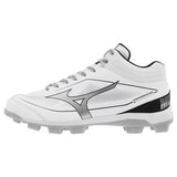 Mizuno CushionRevo Diamond MID TPU Adult - White