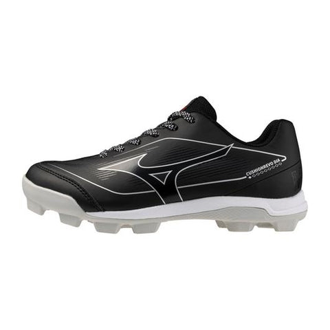 Mizuno CushionRevo Diamond Jr. Baseball Cleat - Black
