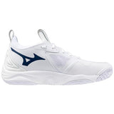 Mizuno Wave Momentum 3 - Women's Volleyball Shoe - White - Navy