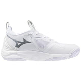 Mizuno Wave Momentum 3 - Women's Volleyball Shoe - White-Silver