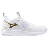 Mizuno Wave Momentum 3 - Women's Volleyball Shoe - White-Gold