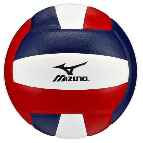 Mizuno MZ5 Volleyball - Red/Blue/White