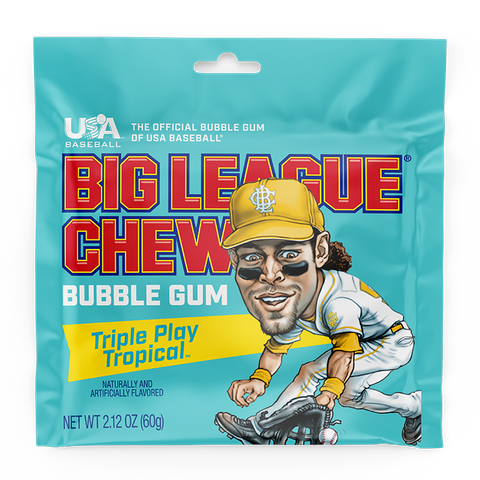 Big League Chew - Triple Play Tropical