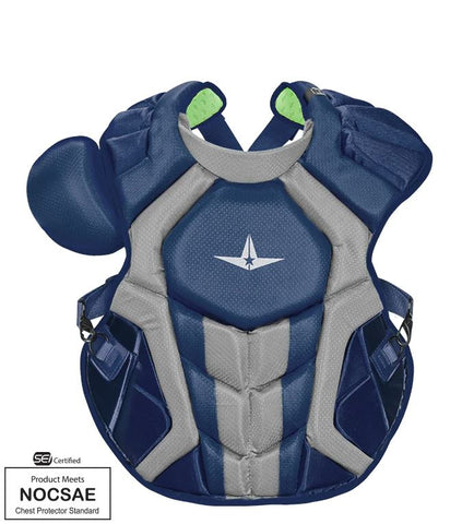 AllStar S7 AXIS™ 16.5" (NOCSAE) Navy - Catcher's Chest Protector CPCC40PRO