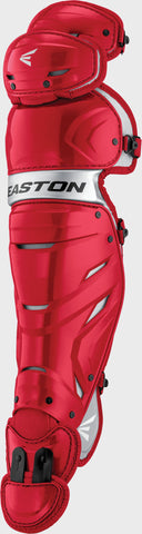 Easton Elite X Int - 15.5" Red - Catchers Leg Guard