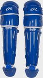 Rawlings Mach Pro Series Catchers Leg Guards - Royal