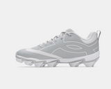 Under Armour Leadoff Icon Low Adult Cleat - Grey