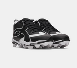 Under Armour Leadoff Icon Mid Adult Cleat - Black