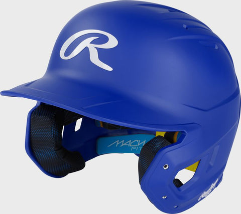 Rawlings Mach Fit Batting Helmet - Matte Royal