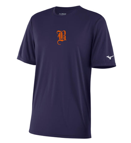 Mizuno Short Sleeve T-Shirt - 'B' Bradford Tigers