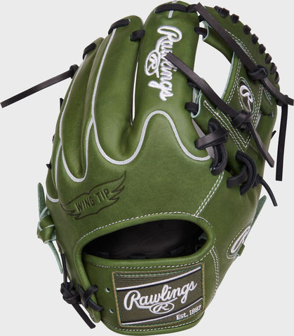 Rawlings Heart of the Hide 11.5" - Military Green Infield Glove