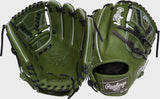 Rawlings Heart of the Hide 11.75" - Military Green Infield/Pitcher Glove
