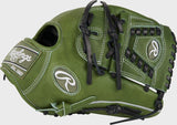Rawlings Heart of the Hide 11.75" - Military Green Infield/Pitcher Glove