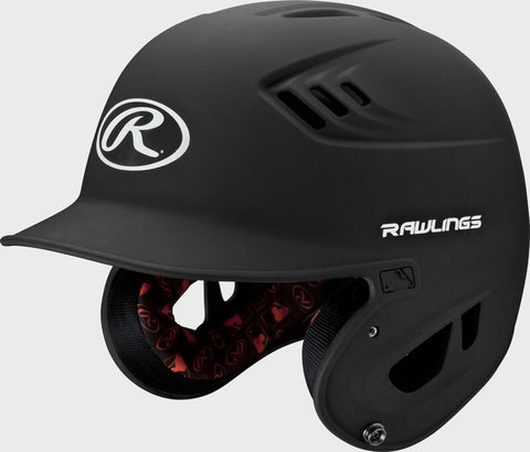 Rawlings R16 Batting Helmet - Matte Black