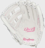 Rawlings Liberty Advanced Colour Series 12.75" - White/Pink - Softball Glove LHT