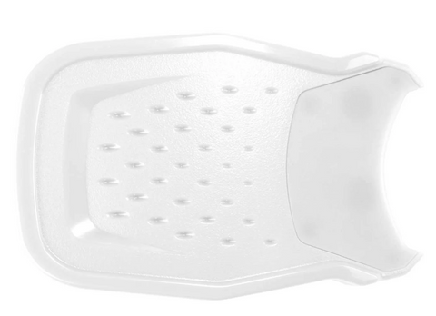 Rawlings RX2 Reverse Adjustable Batting Helmet Extension - White