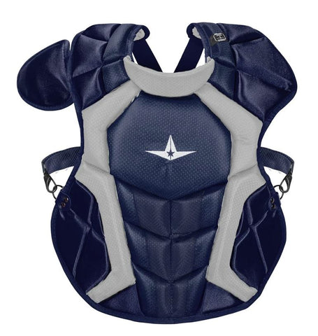 AllStar S7 AXIS™ 16" (NOCSAE) Navy - Catcher's Chest Protector