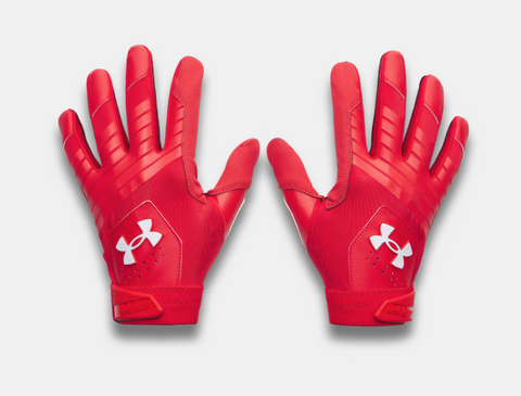 Under Armour Clean Up Adult Batting Gloves | Red
