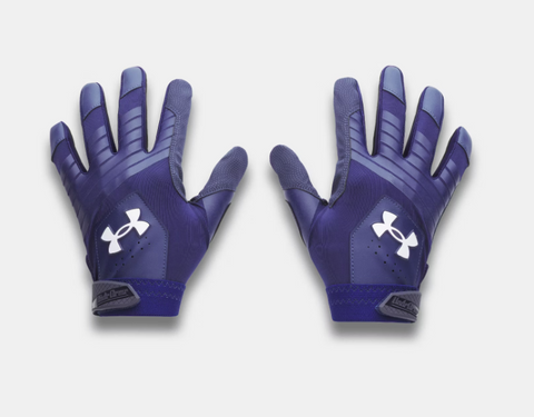 Under Armour Clean Up Adult Batting Gloves | Navy