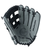 Louisville Genesis Glove Slowpitch 14" Black/Grey - Slowpitch Glove