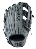 Louisville Genesis Glove Slowpitch 14" Black/Grey - Slowpitch Glove