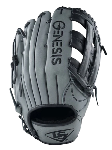 Louisville Genesis Glove Slowpitch 13.5" Black/Grey - Slowpitch