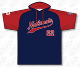 Caledon Nationals Athletic Knit Sublimated Hoodie - Short Sleeve Hoodie