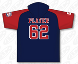 Caledon Nationals Athletic Knit Sublimated Hoodie - Short Sleeve Hoodie
