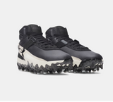 Men's Under Armour Harper 10 Pro TPU Mid Baseball Cleats | Black