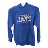 Aurora-King Jays Russell Dri-Power Fleece Hoodie | Embroidered Logo