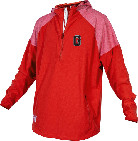 Rawlings ColorSync Georgina Red Long Sleeve Cage Jacket Embroidered Centretown Sports